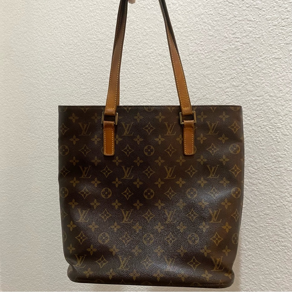 Vintage Louis Vuitton Vavin GM tote bag in brown monogram canvas